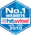 No. 2 website: Hitwise, July - December 2009