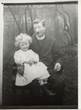 Mary Agnes aged 3 years with her father Arthur Squ