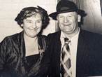 Violet Gardner and her brother George Harding