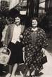 Violet Gardner and her mum Ethel Harding