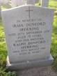 Irma and Ralph Dunford Sperring gravestone
