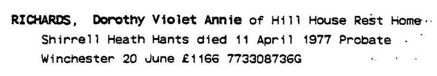 PROBATE_Dorothy Violet Annie-RICHARDS-1977