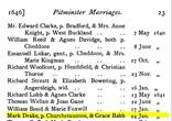 Mark Drake Grace Babb Marriage Record