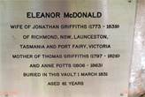 Eleanor McDONALD  1769-1831