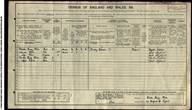 Charles Henry and Minnie White 1911 census