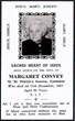 Margaret Convey nee Wallace Mass Card