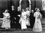 Wedding of CLARENCE HENRY TYLER and EMILY ALICE BE