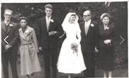 Wedding of Peter Howes and Barbara Hammond