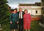 Maureen White, Roy Lewis and Barbara Clarke