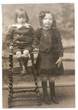 Lilian Maud Mahoney with brother Walter.