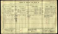 1911 census William James & Cecelia Page